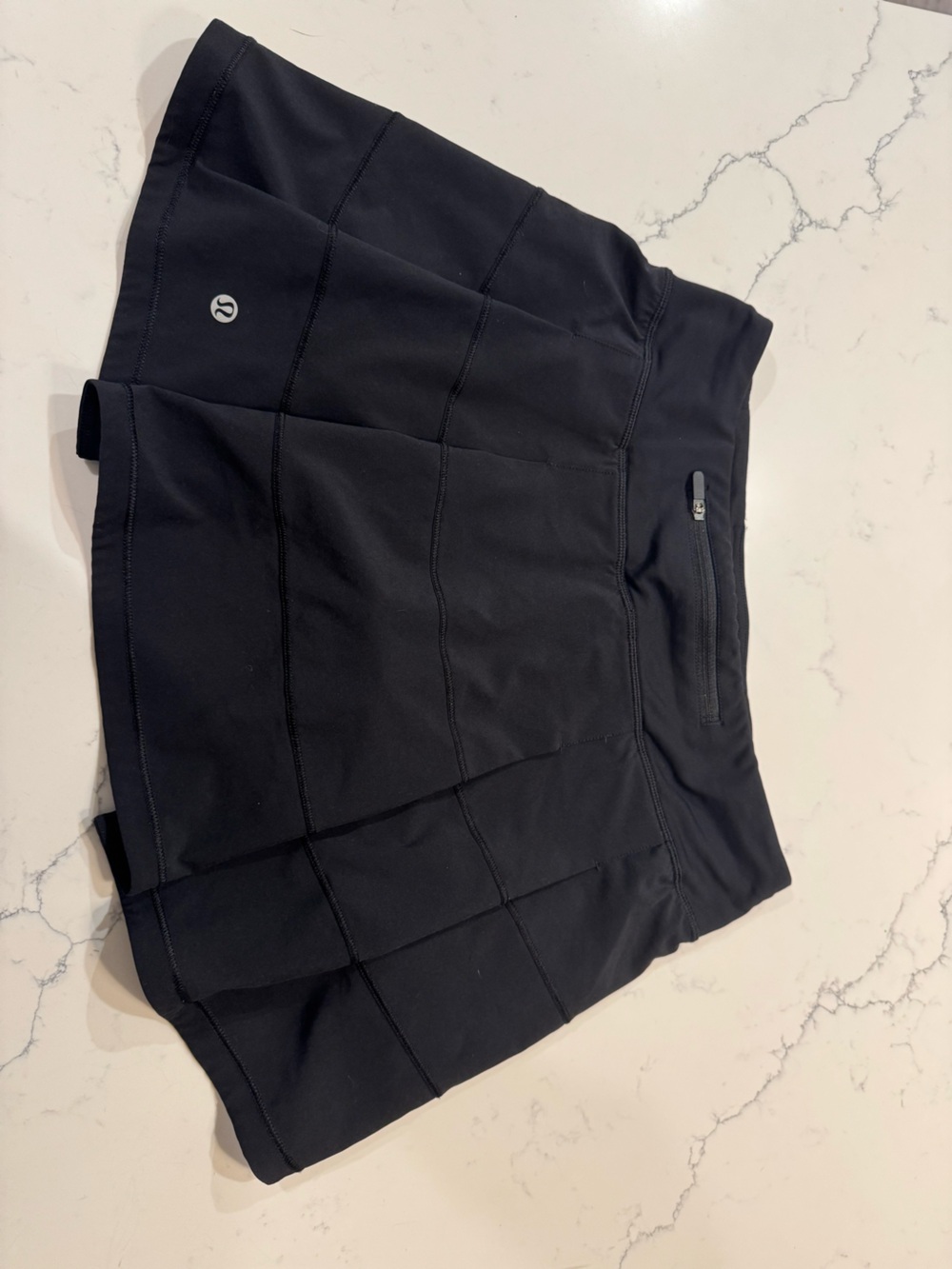 lululemon athletica Black Athletic Tennis Skort